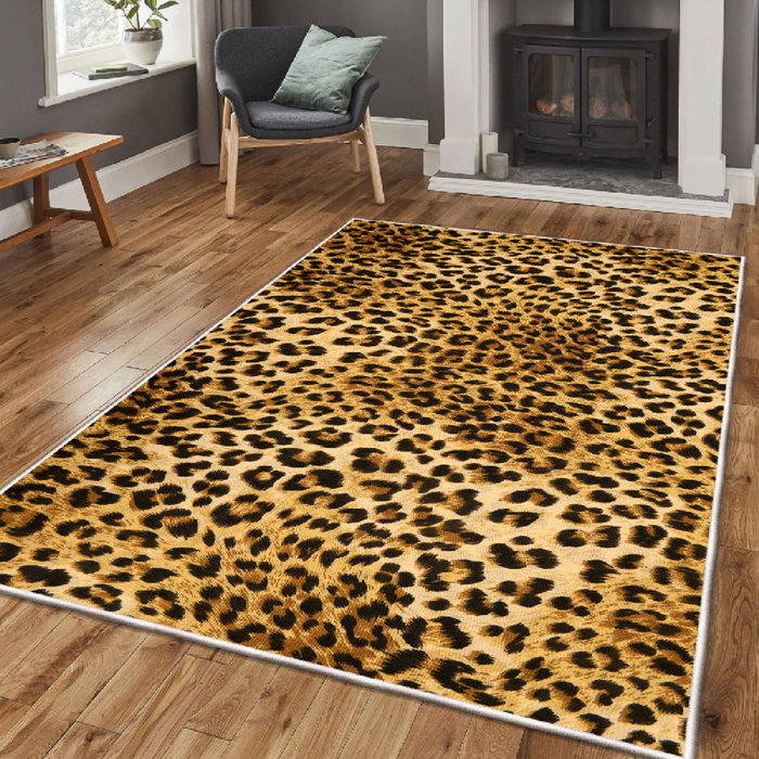 Conceptum Els2086 Alfombra de Terciopelo Multicolor 80 x 120 cm